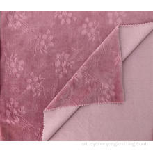 Jacquard Blue-Blue Velvet Fabric